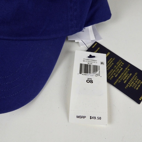 Polo Ralph Lauren Cotton Twill Baseball Cap NWT RL - Picture 3 of 5